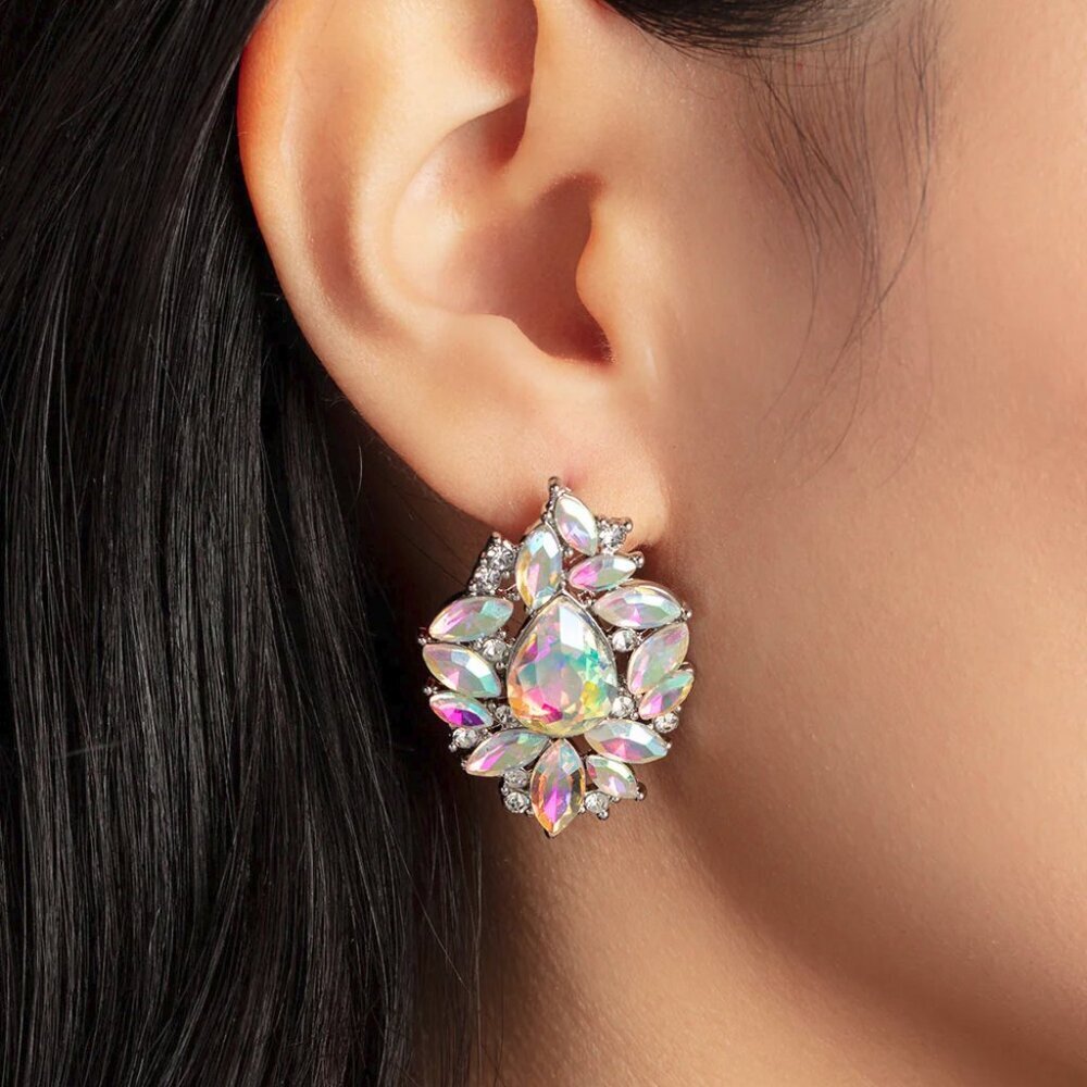 Paparazzi Jewelry - We All Scream for Ice QUEEN - Multi Earrings - Vintage